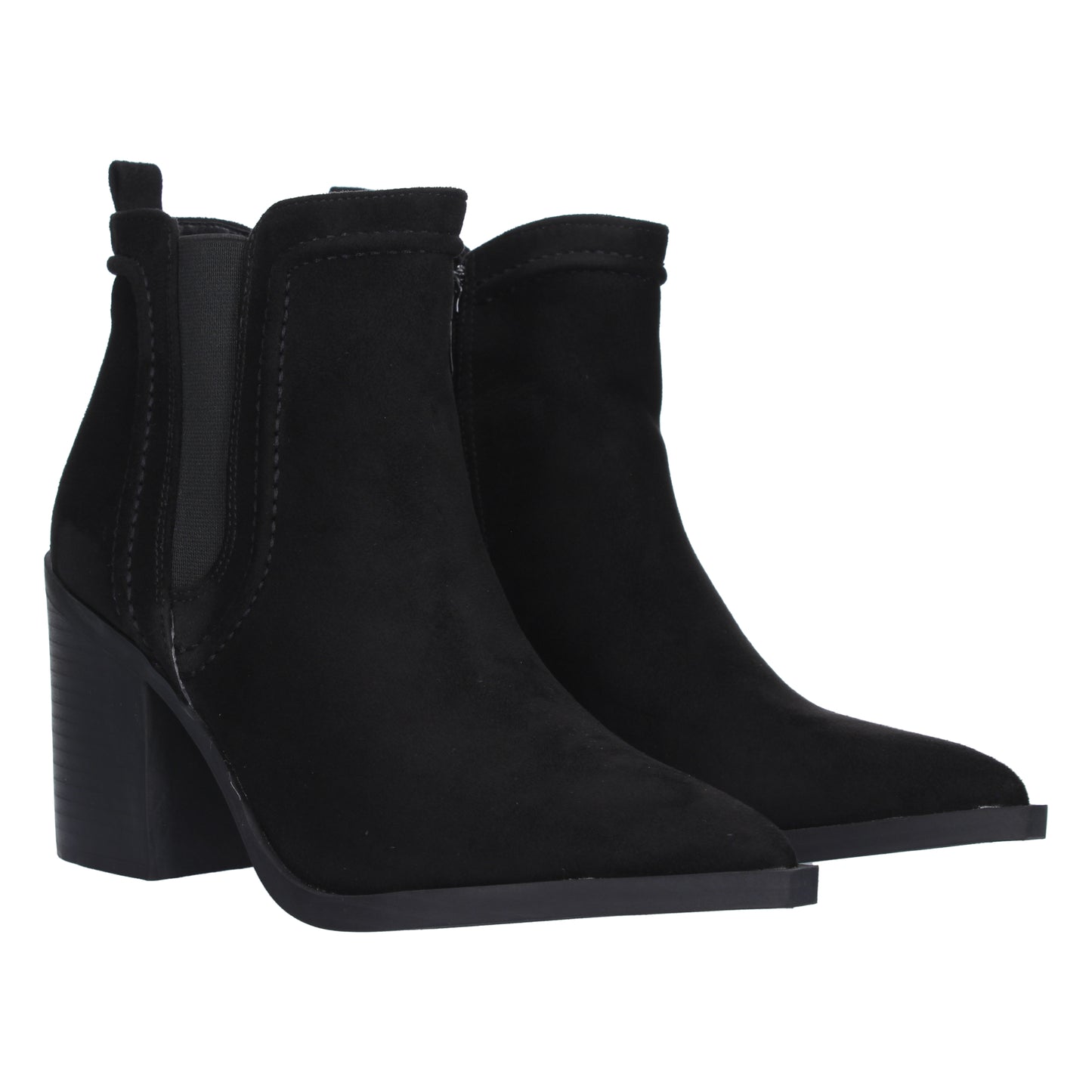 Botin de Tacon Ancho para Mujer  Comodo