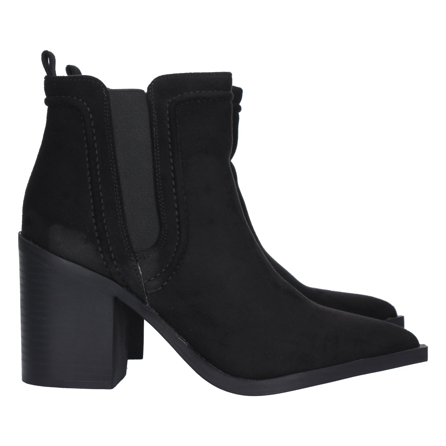 Botin de Tacon Ancho para Mujer  Comodo