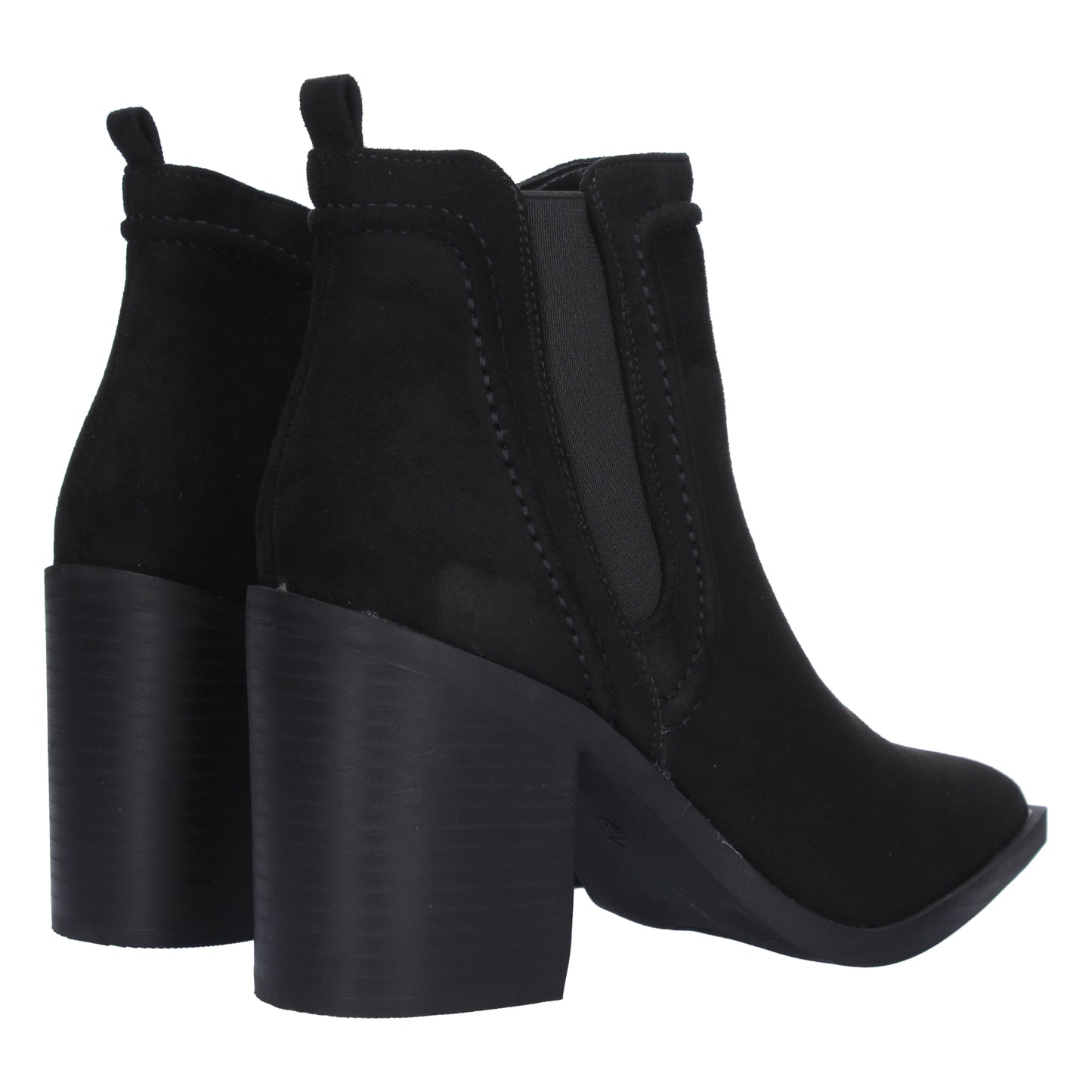 Botin de Tacon Ancho para Mujer  Comodo