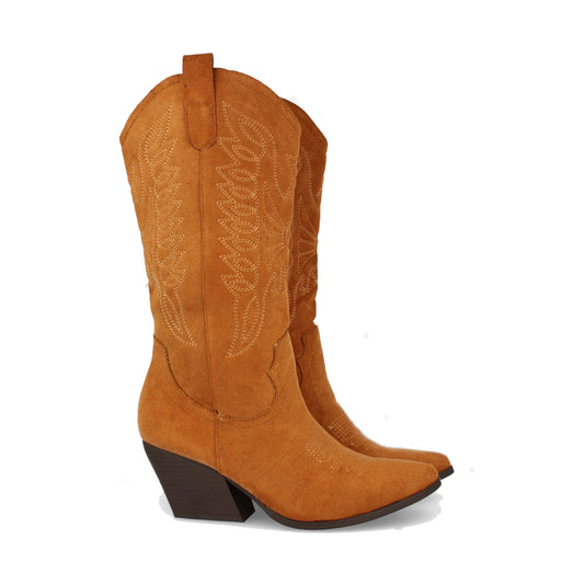 Bota de Tacon Cubano para Mujer  Comoda