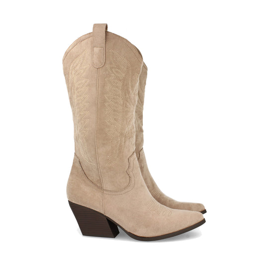 Bota de Tacon Cubano para Mujer  Comoda