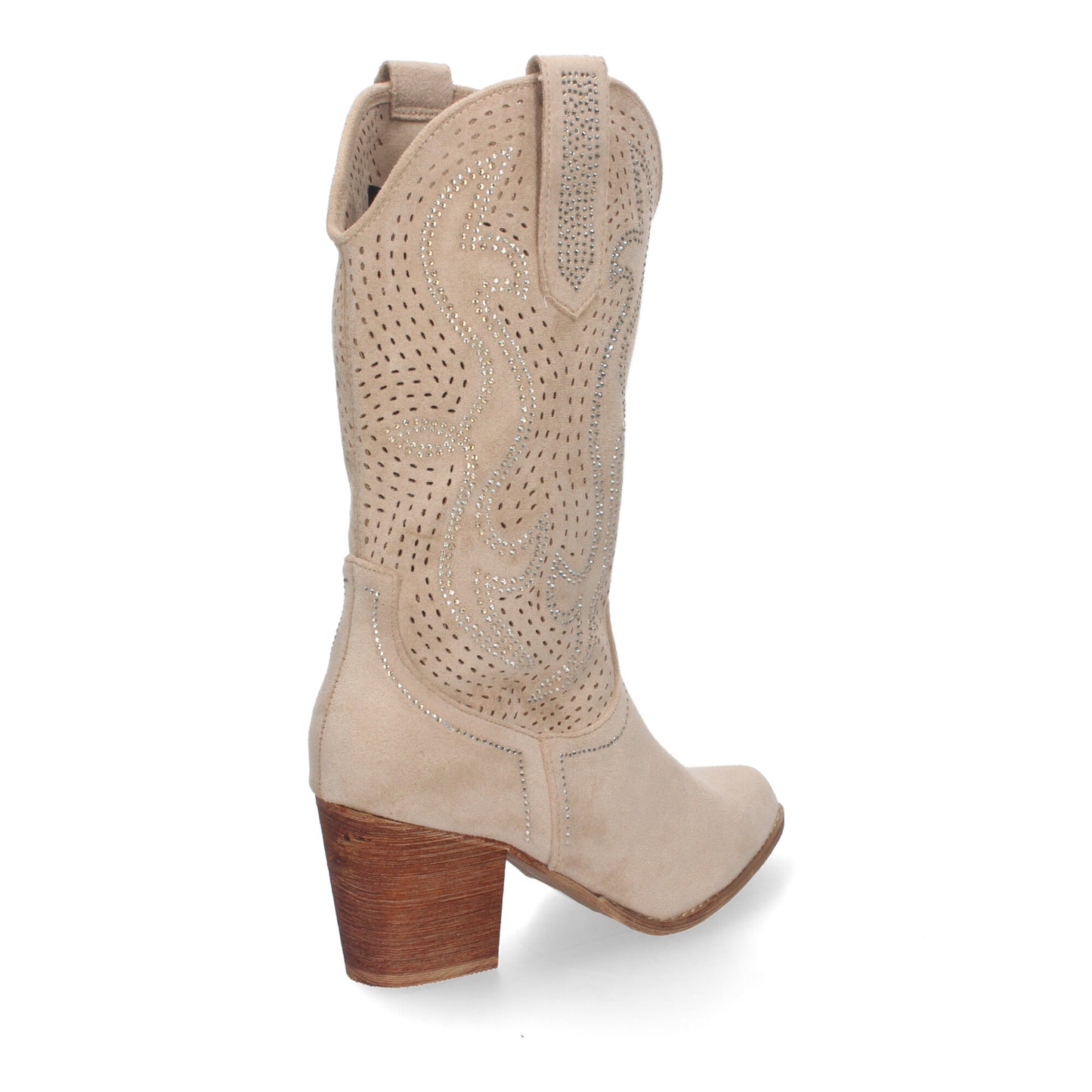 Bota Campera de Mujer con Tacón C�modo