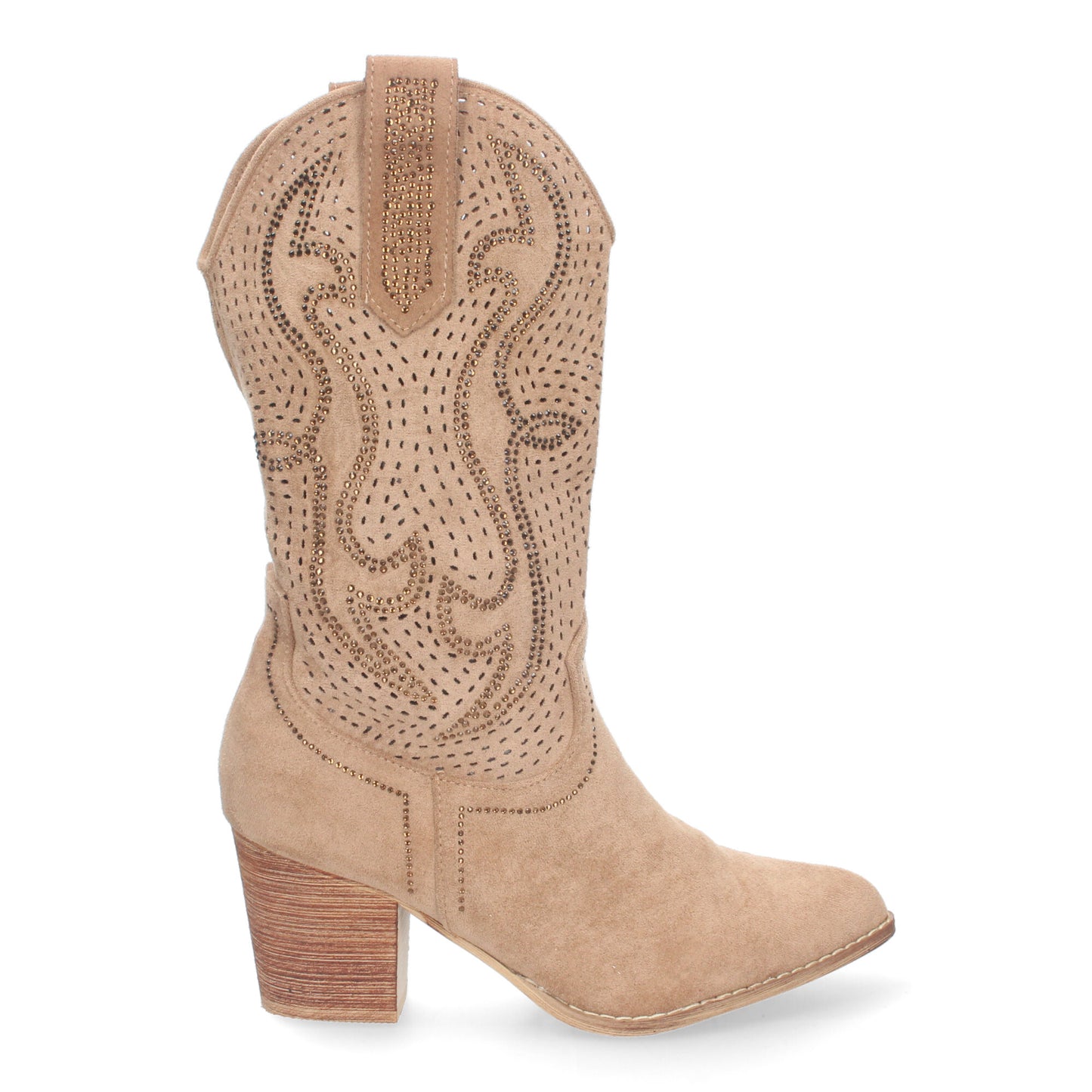 Bota Campera de Mujer con Tacón C�modo