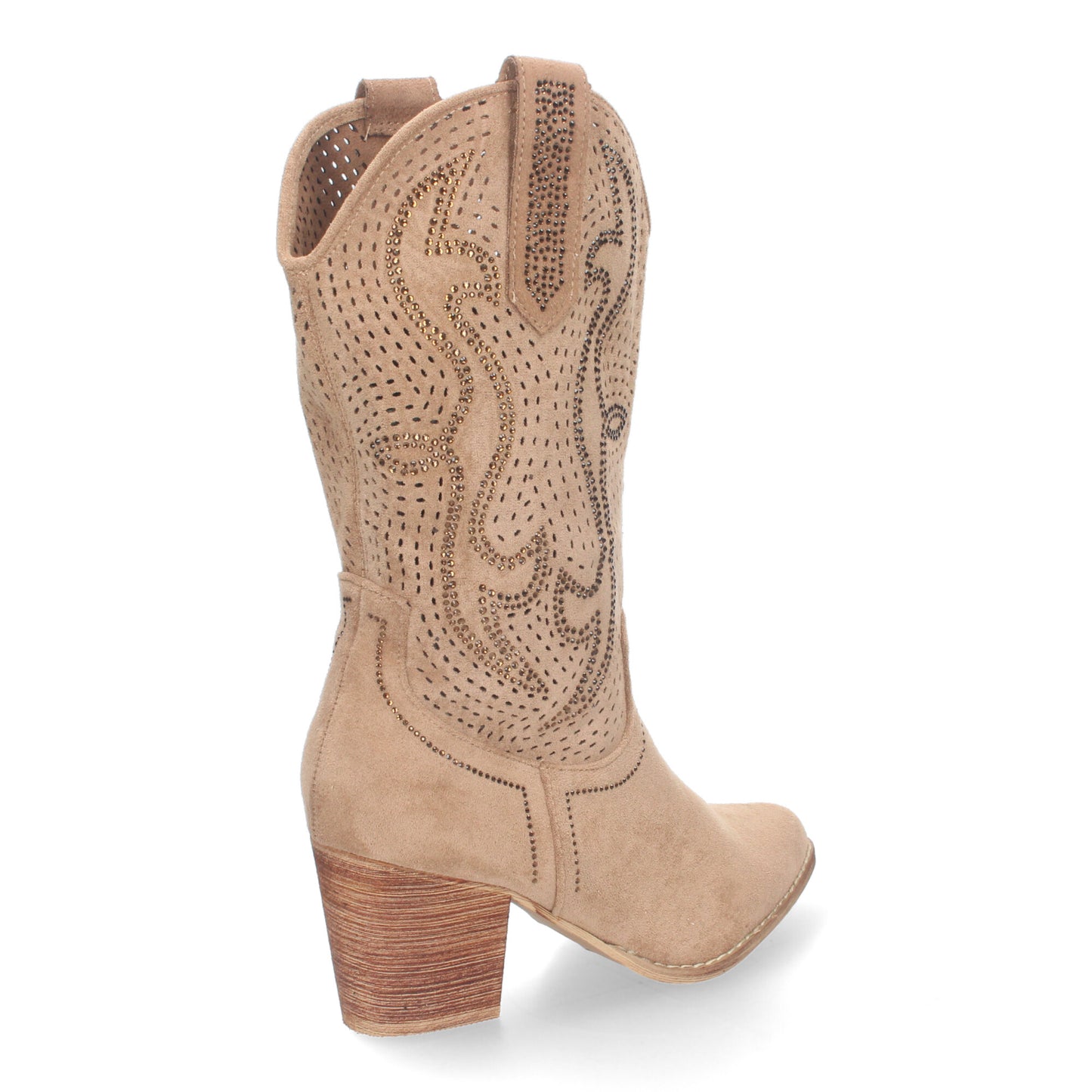 Bota Campera de Mujer con Tacón C�modo