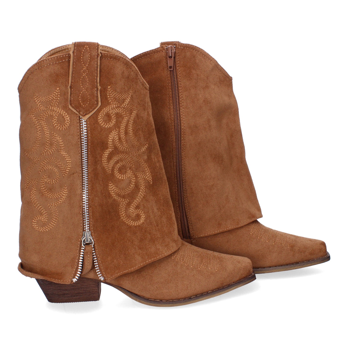 Botas de tacón para Mujer  Estilo Cowboy Polaina