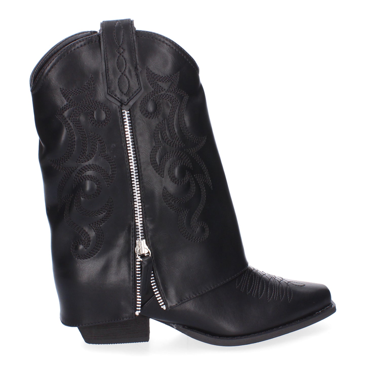 Botas de tacón para Mujer  Estilo Cowboy Polaina