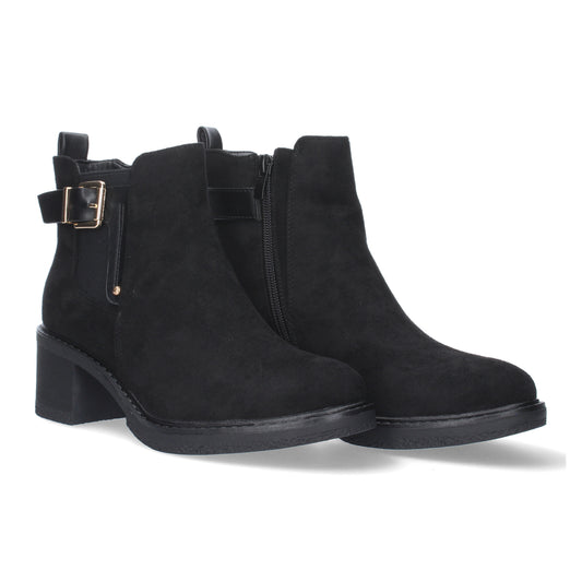 Botin de Tacon para Mujer  con material