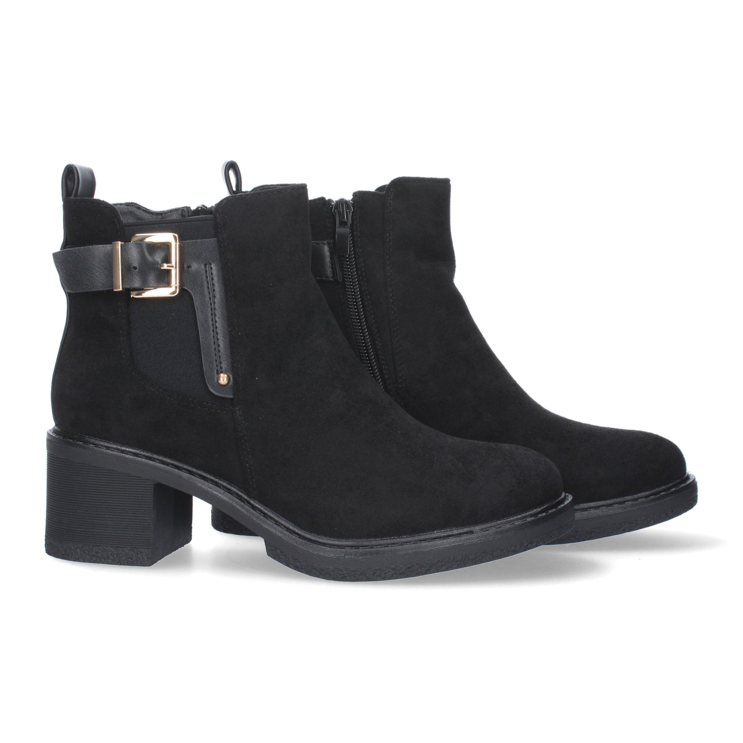 Botin de Tacon para Mujer  con material