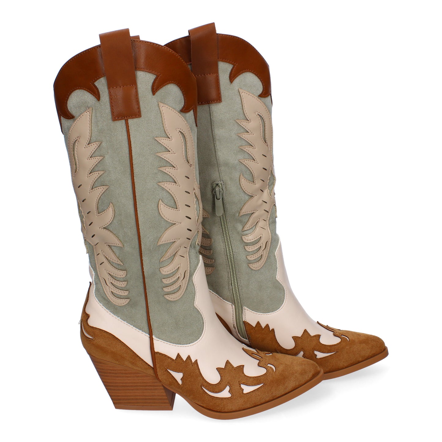 Botas de tacón para Mujer  Estilo Cowboy  Comodas