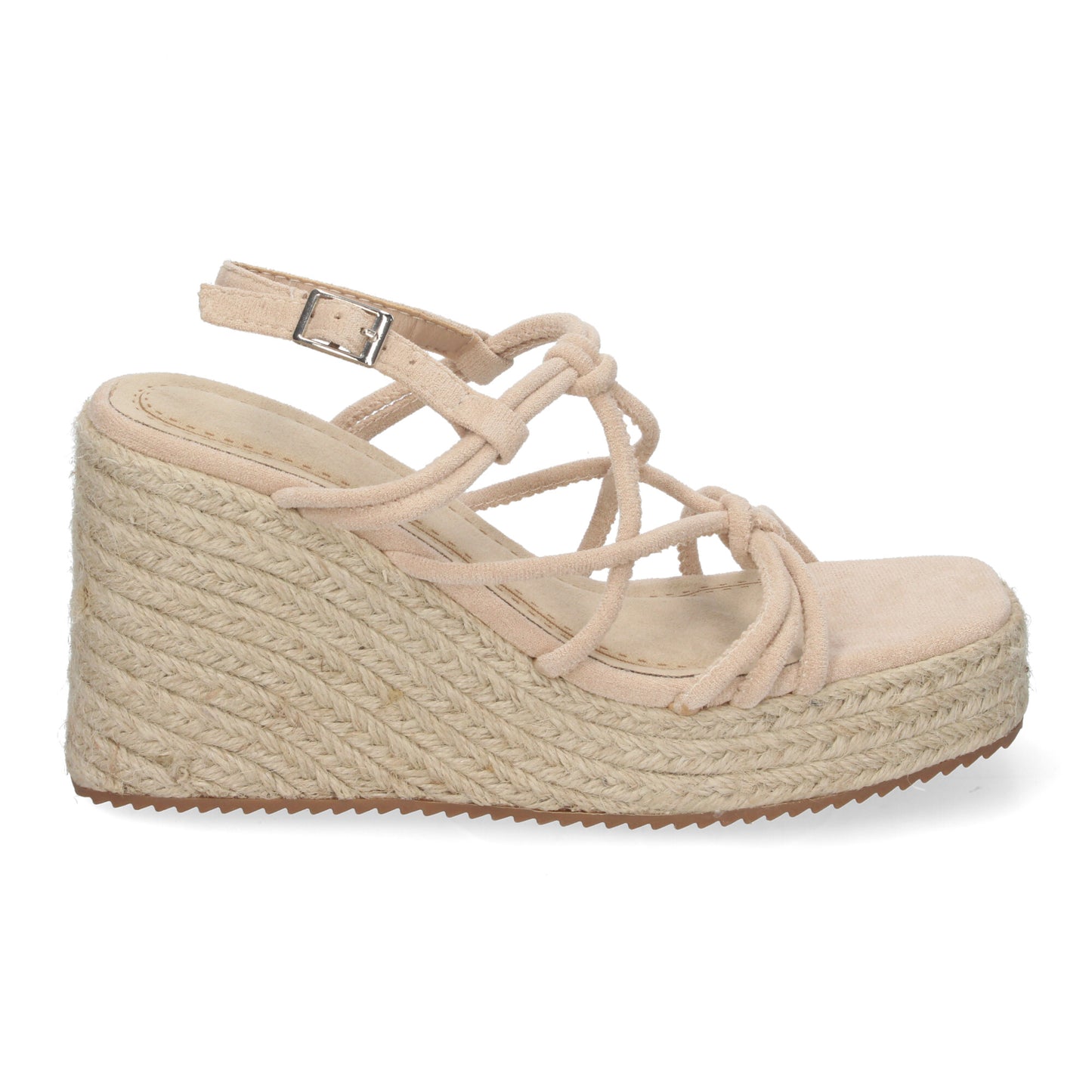 Sandalias de cuña de Yute  para Mujer co