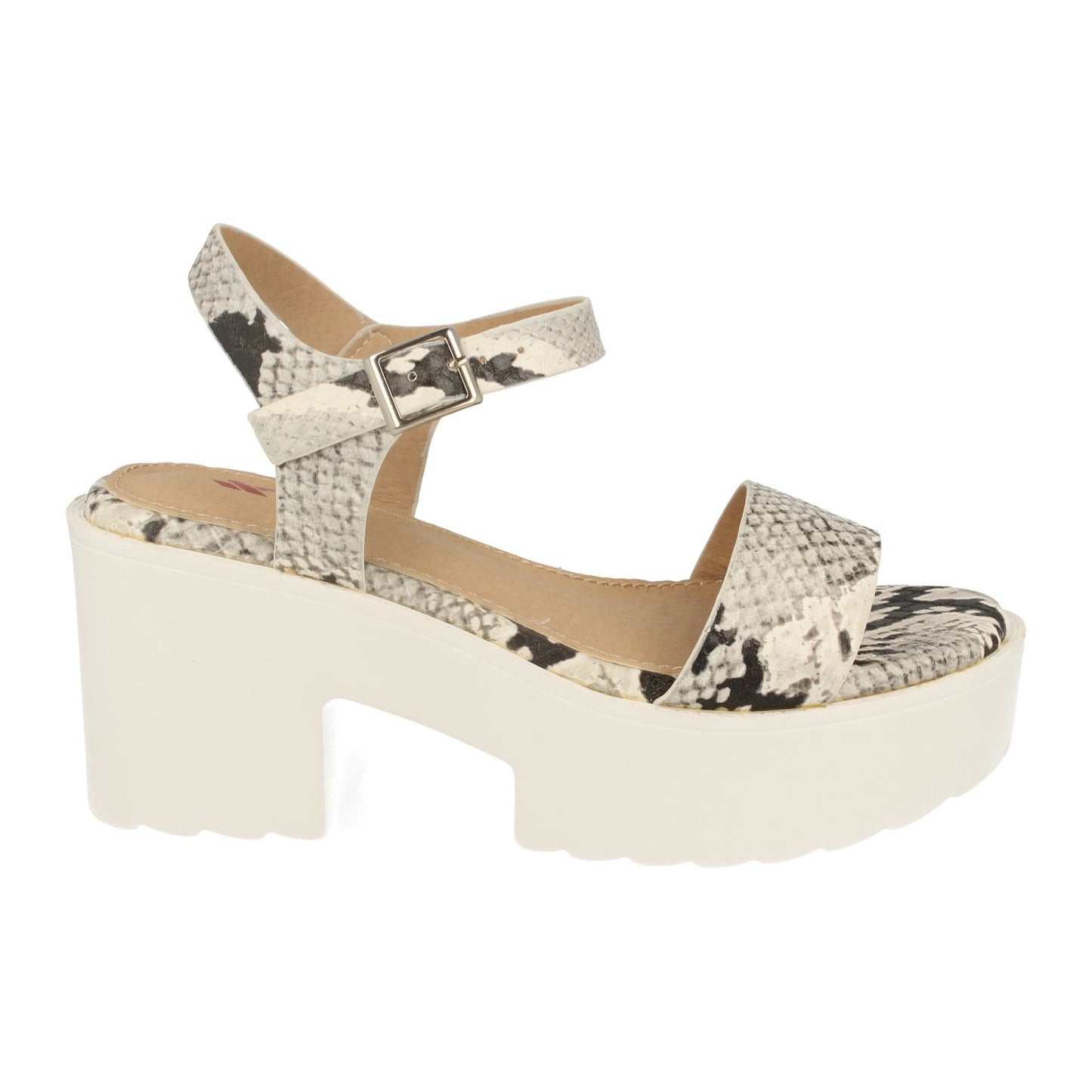 Sandalia de Mujer Ankle Strap con Plataf