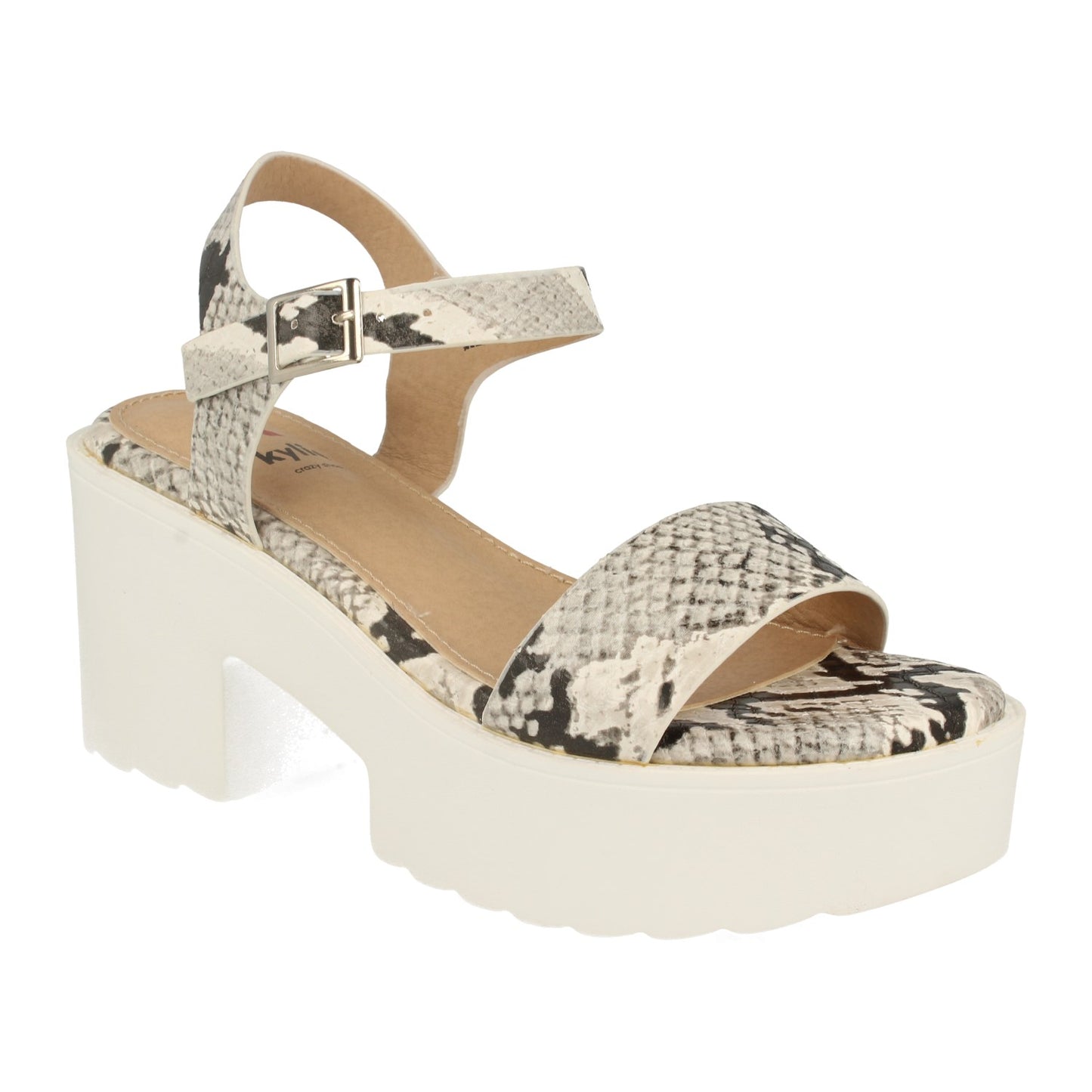 Sandalia de Mujer Ankle Strap con Plataf