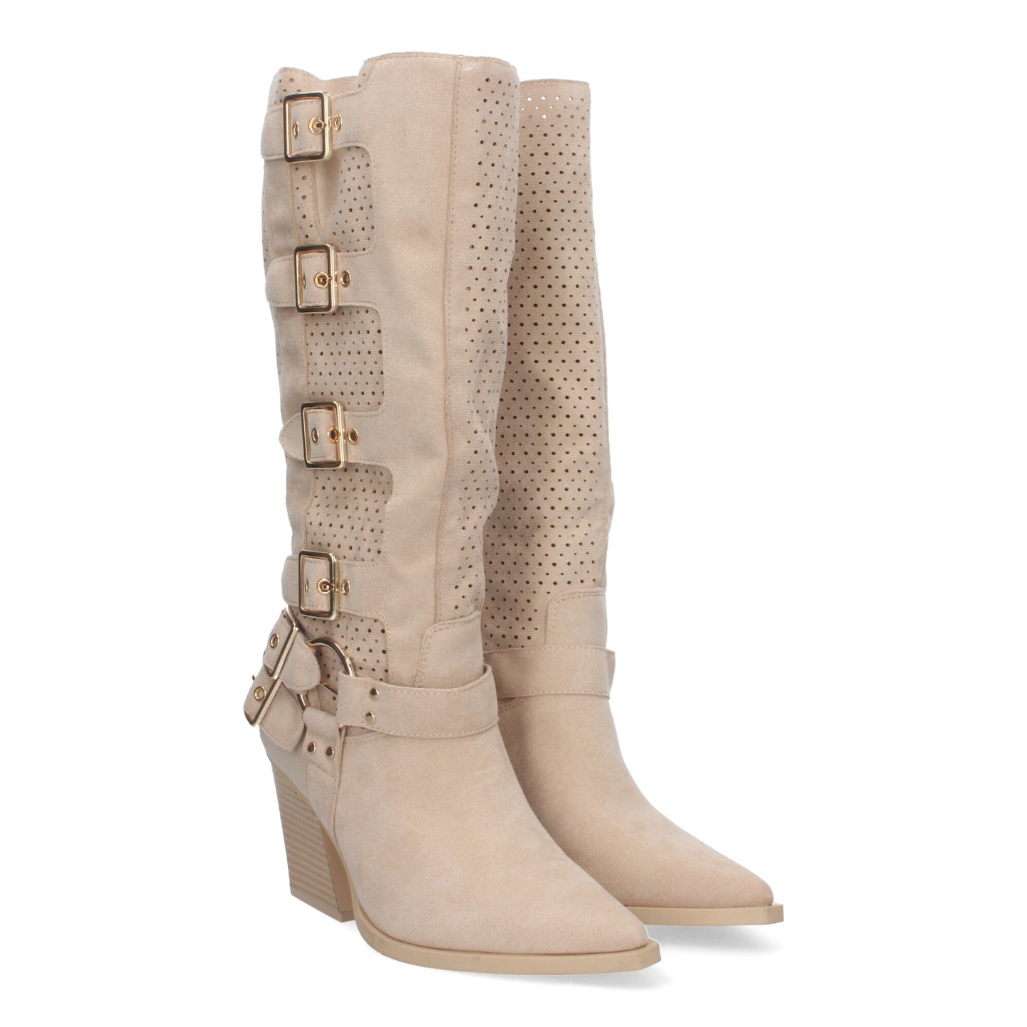 Botas Elegantes de Mujer con Tacón  C�mo