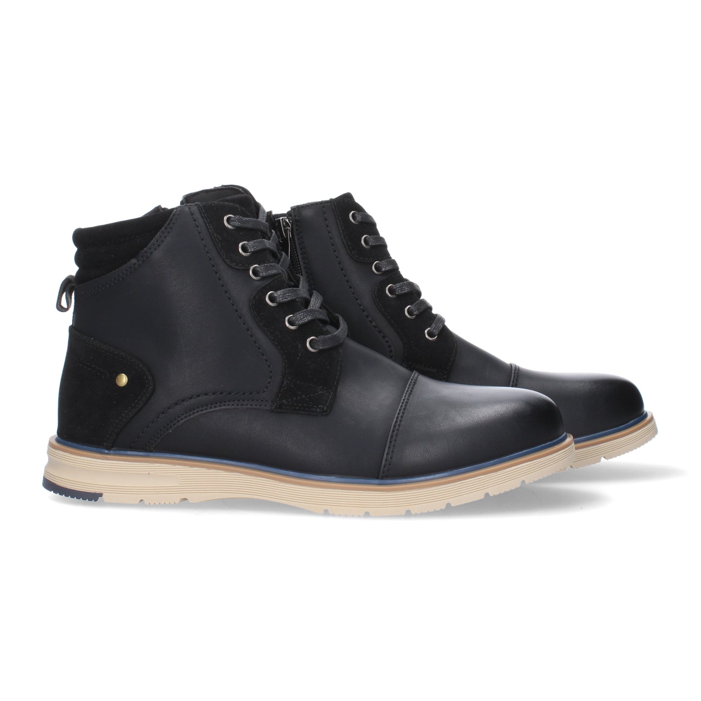 Botin Plano de Hombre  Comodo  con Acolc