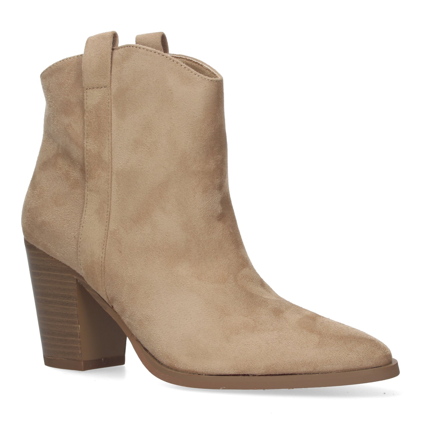 Botin de tacon para mujer  material ater