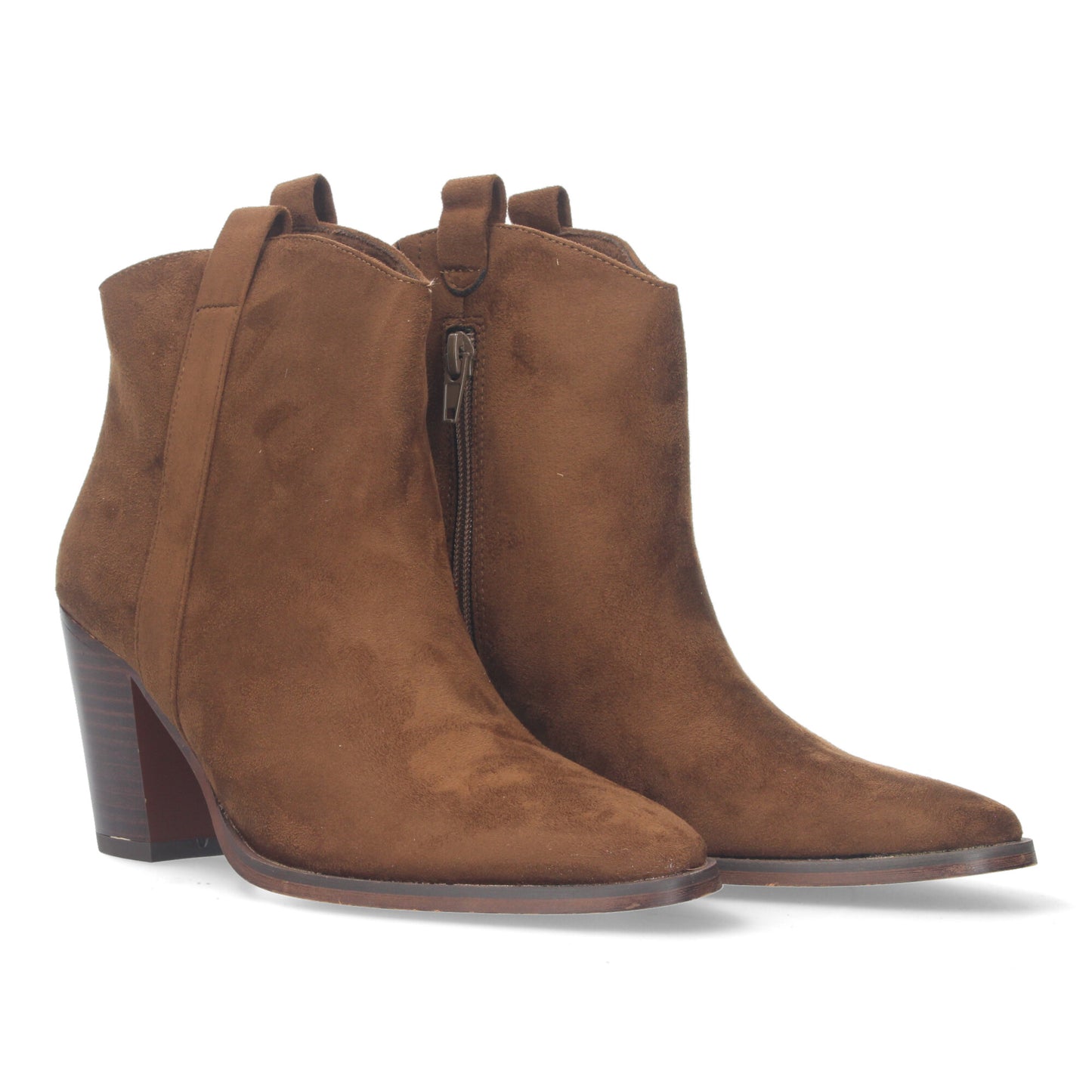 Botin de tacon para mujer  material ater