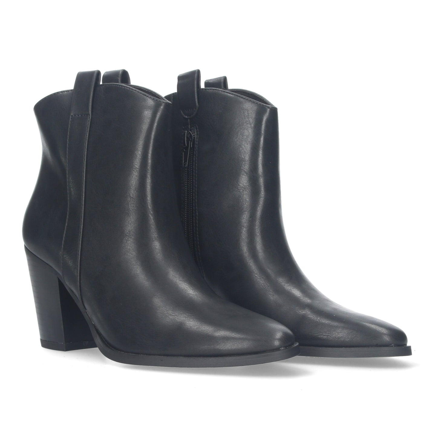 Botin de tacon para mujer  material ater