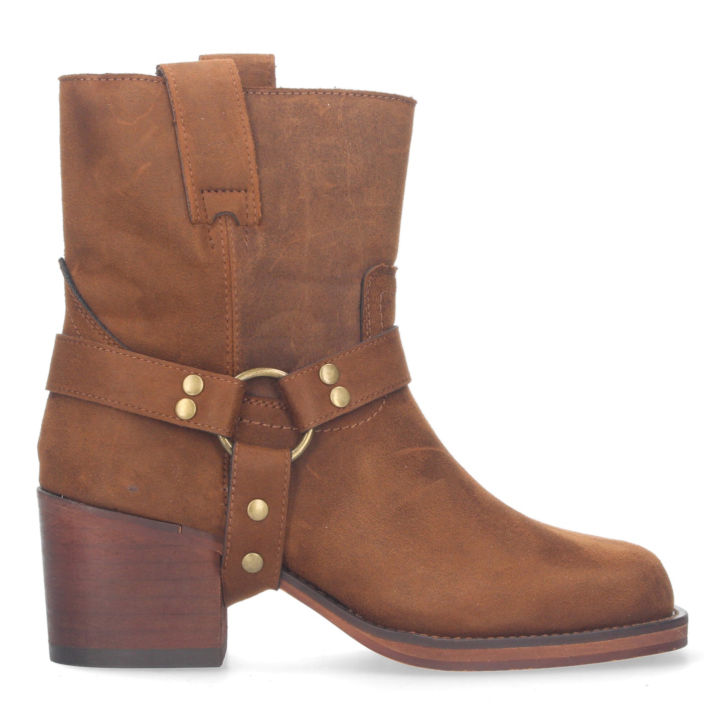 Botin de tacon para mujer  material ater