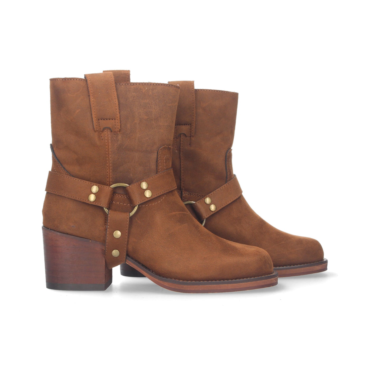 Botin de tacon para mujer  material ater