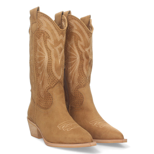 Botas de tacon campero para Mujer diseño