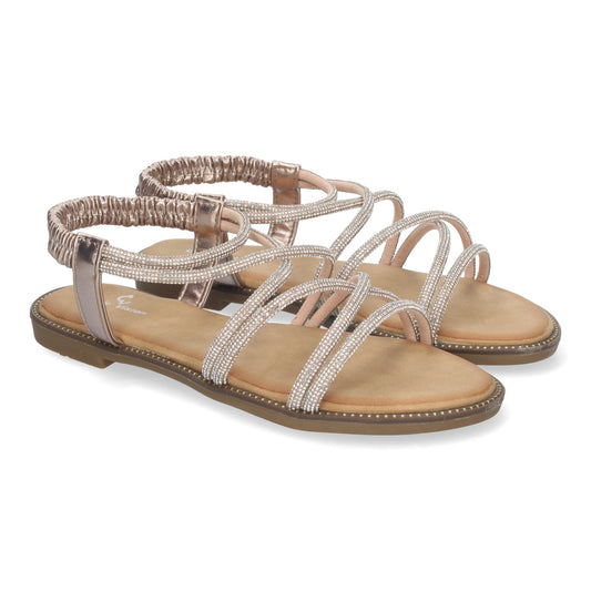 Sandalias Planas de Verano para Mujer  E