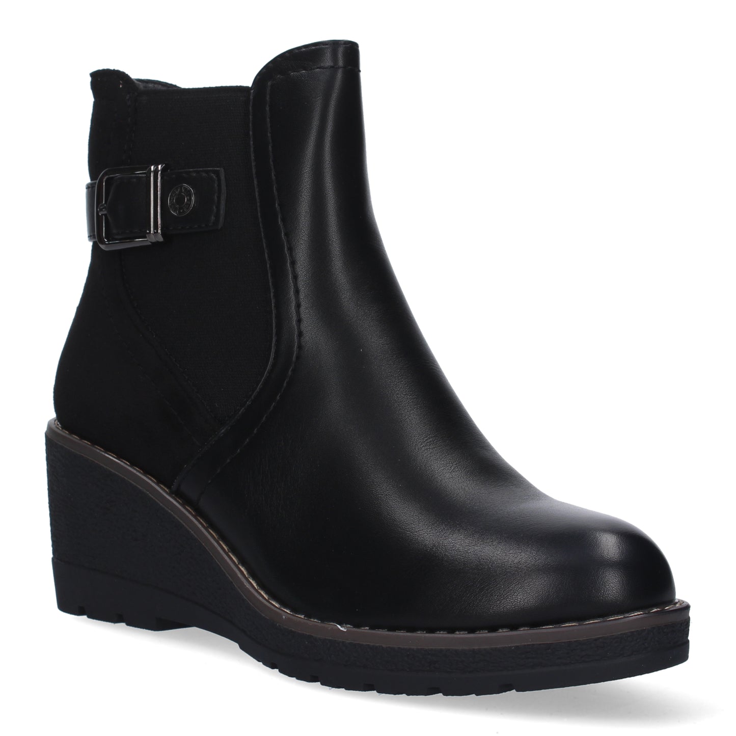 Botin de Tacon Ancho para Mujer  punta r