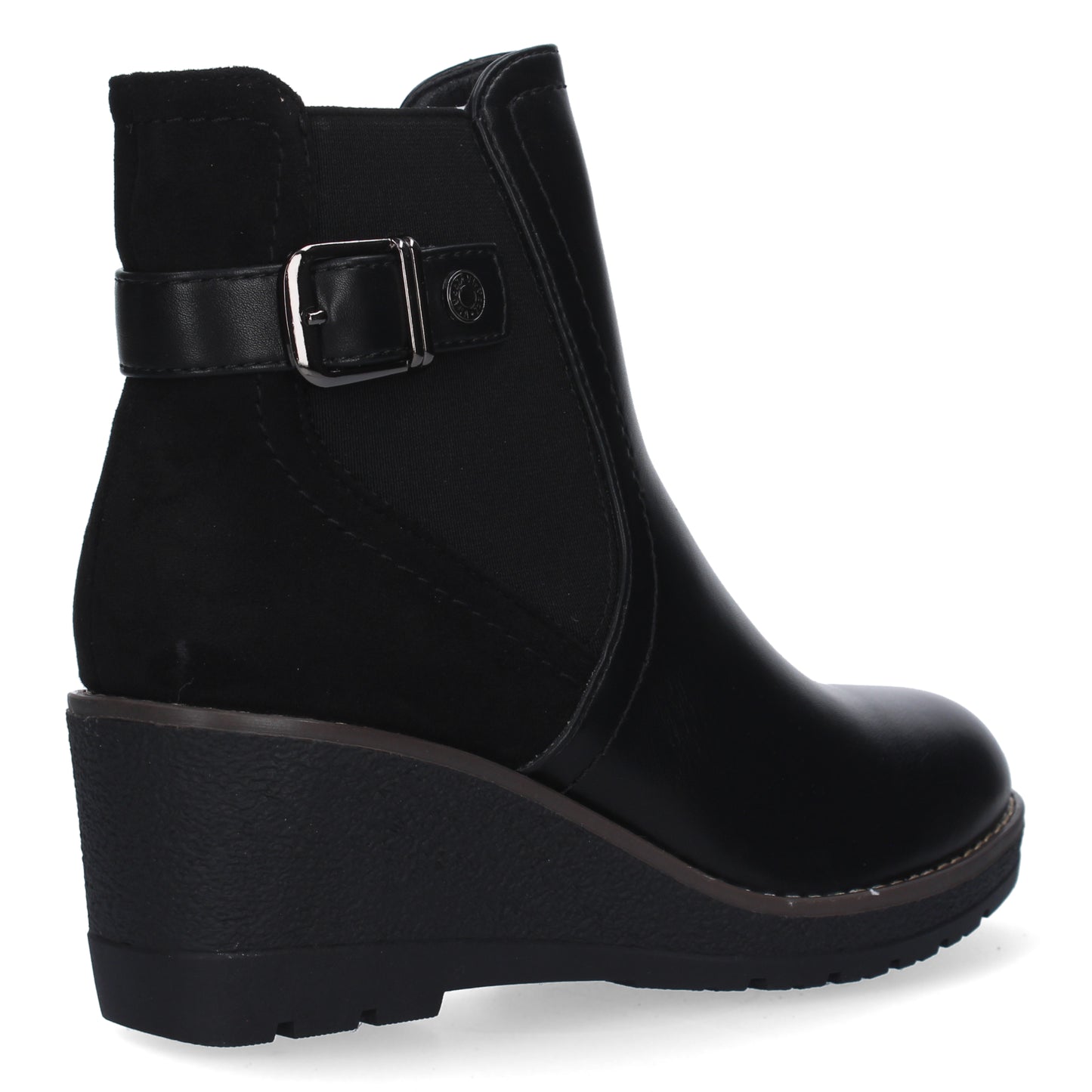 Botin de Tacon Ancho para Mujer  punta r