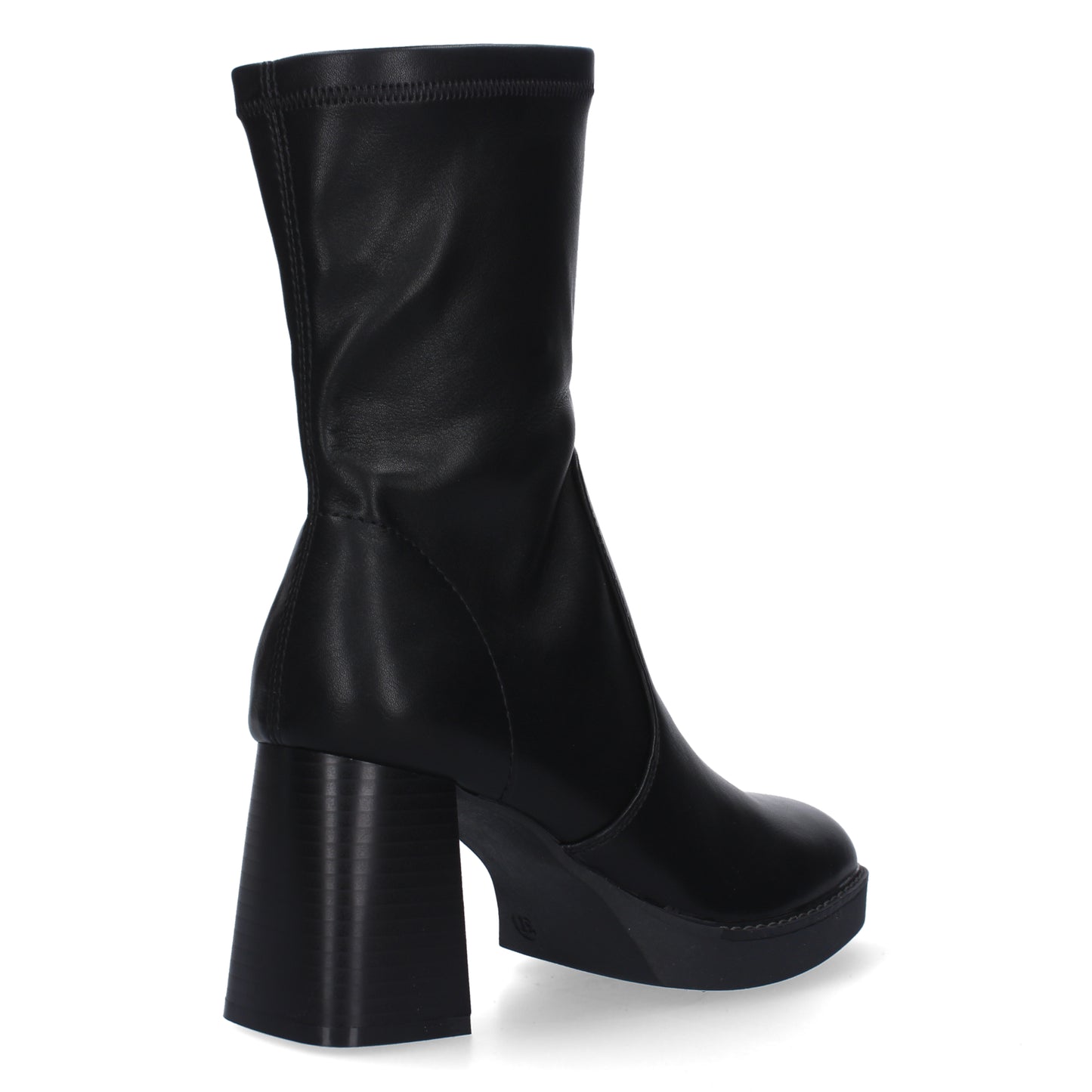 Botin de Tacon Ancho para Mujer  punta r