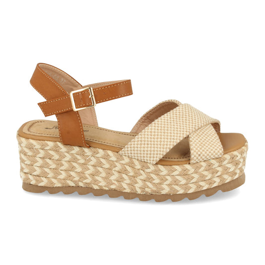 Sandalias de Mujer con Plataforma Forrad