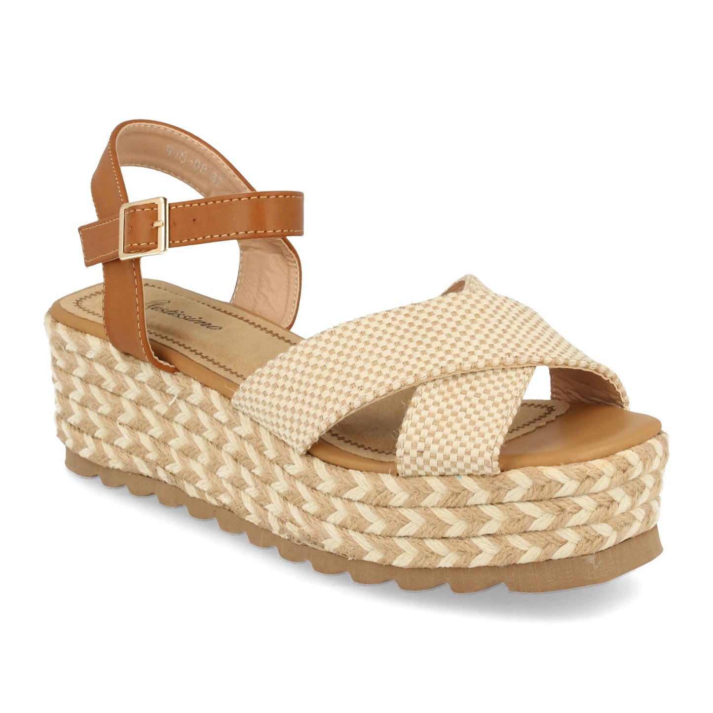 Sandalias de Mujer con Plataforma Forrad