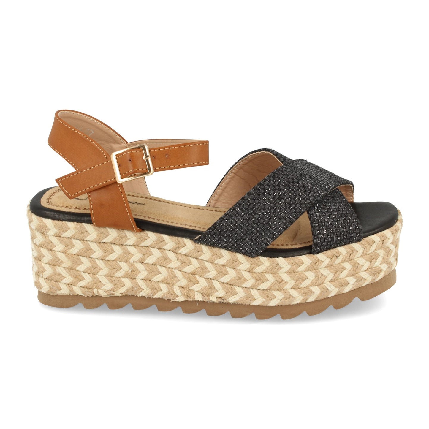 Sandalias de Mujer con Plataforma Forrad