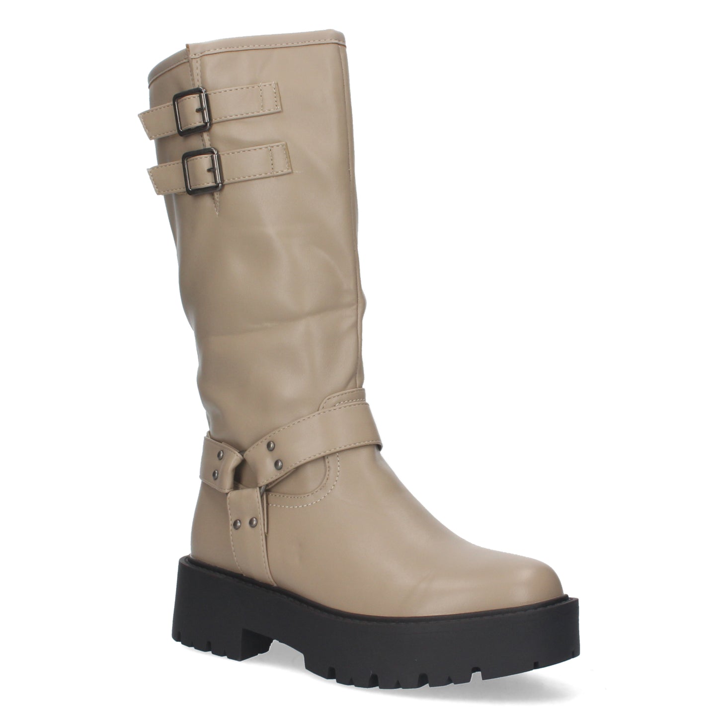 Botas Moteras de diseño Liso con Tacon B