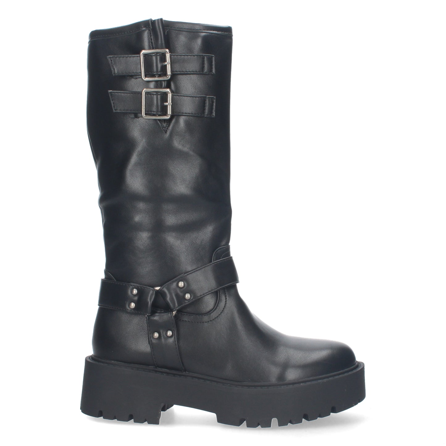 Botas Moteras de diseño Liso con Tacon B