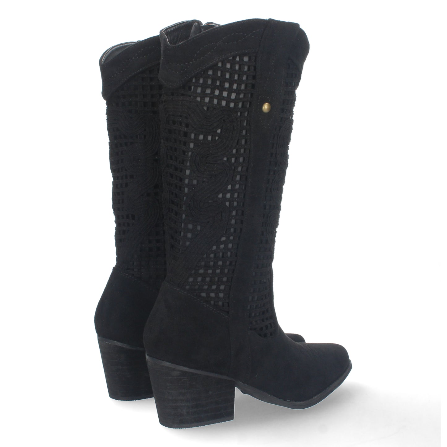 Bota de Tacon para Mujer  Comoda  con Ca