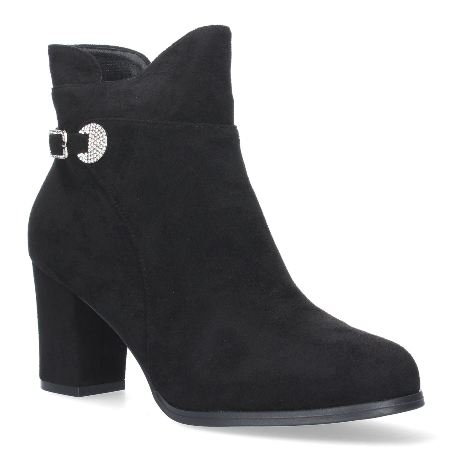 Botin de Tacon Ancho para Mujer  punta r