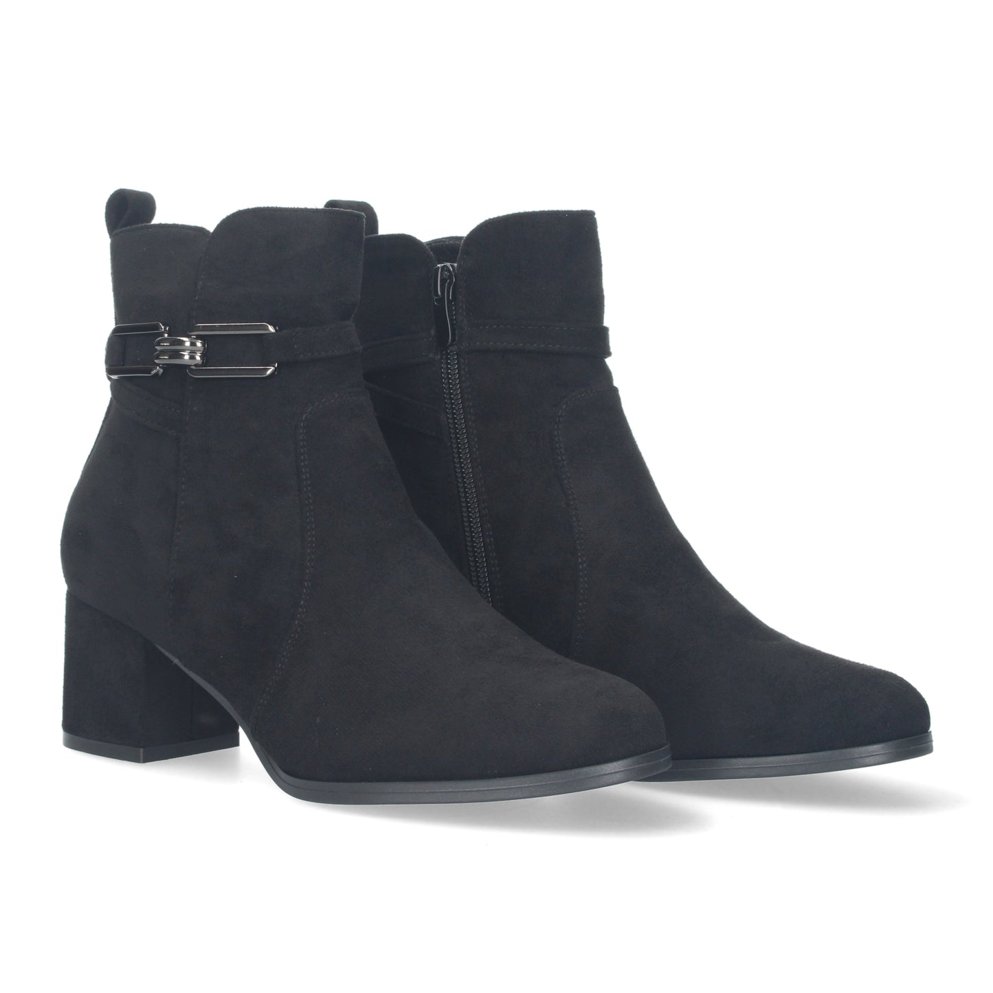 Botin de tacon para mujer  material ater