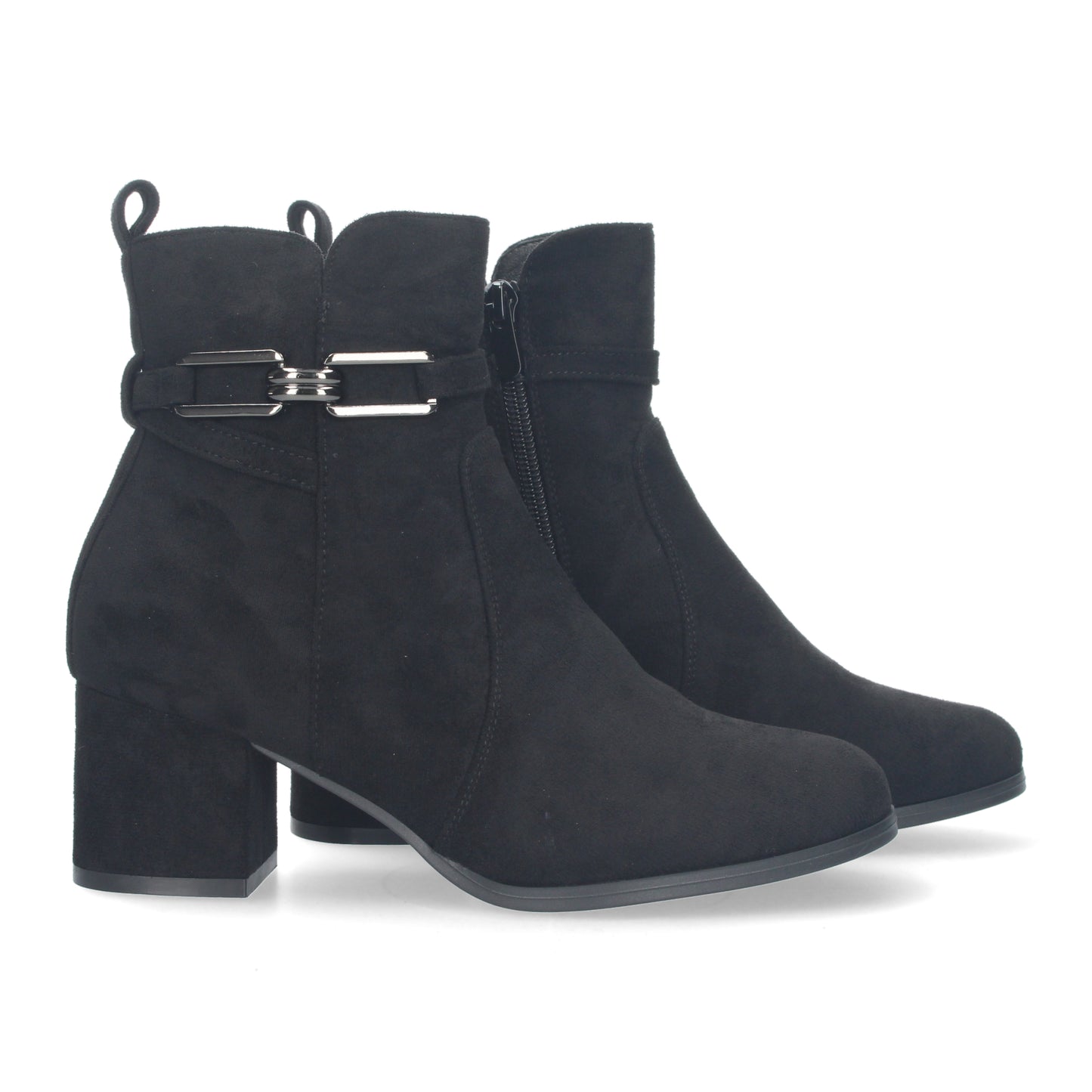 Botin de tacon para mujer  material ater