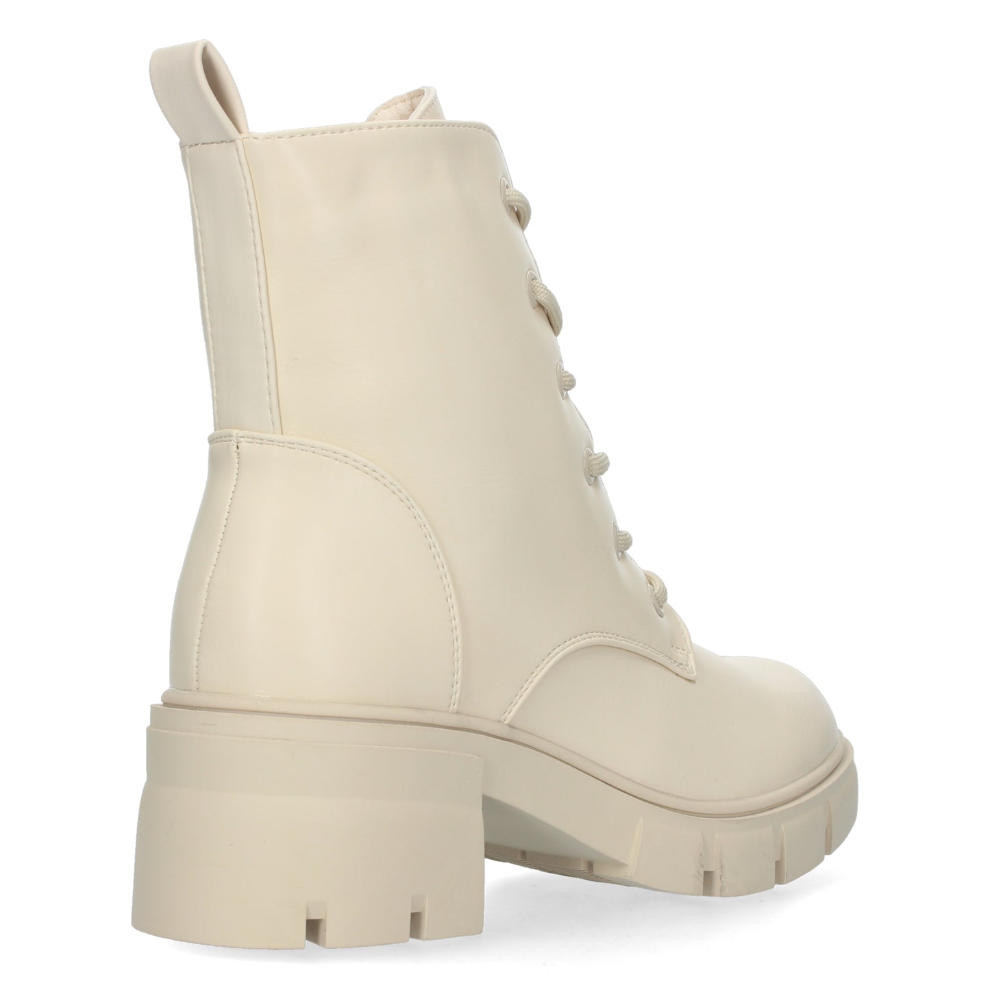 Bota de tacon para mujer  tejido liso co