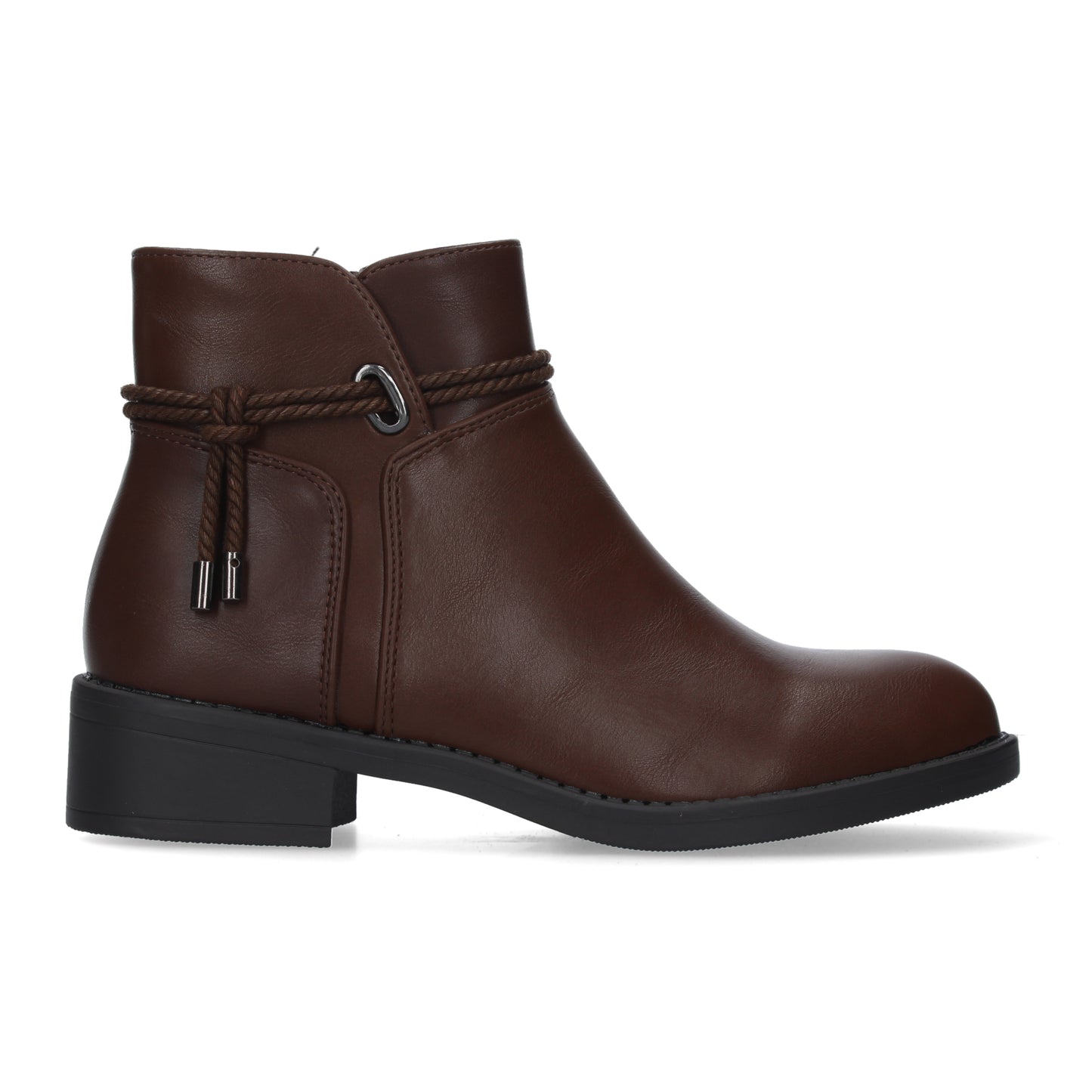 Botin de Tacon Ancho para Mujer  punta r