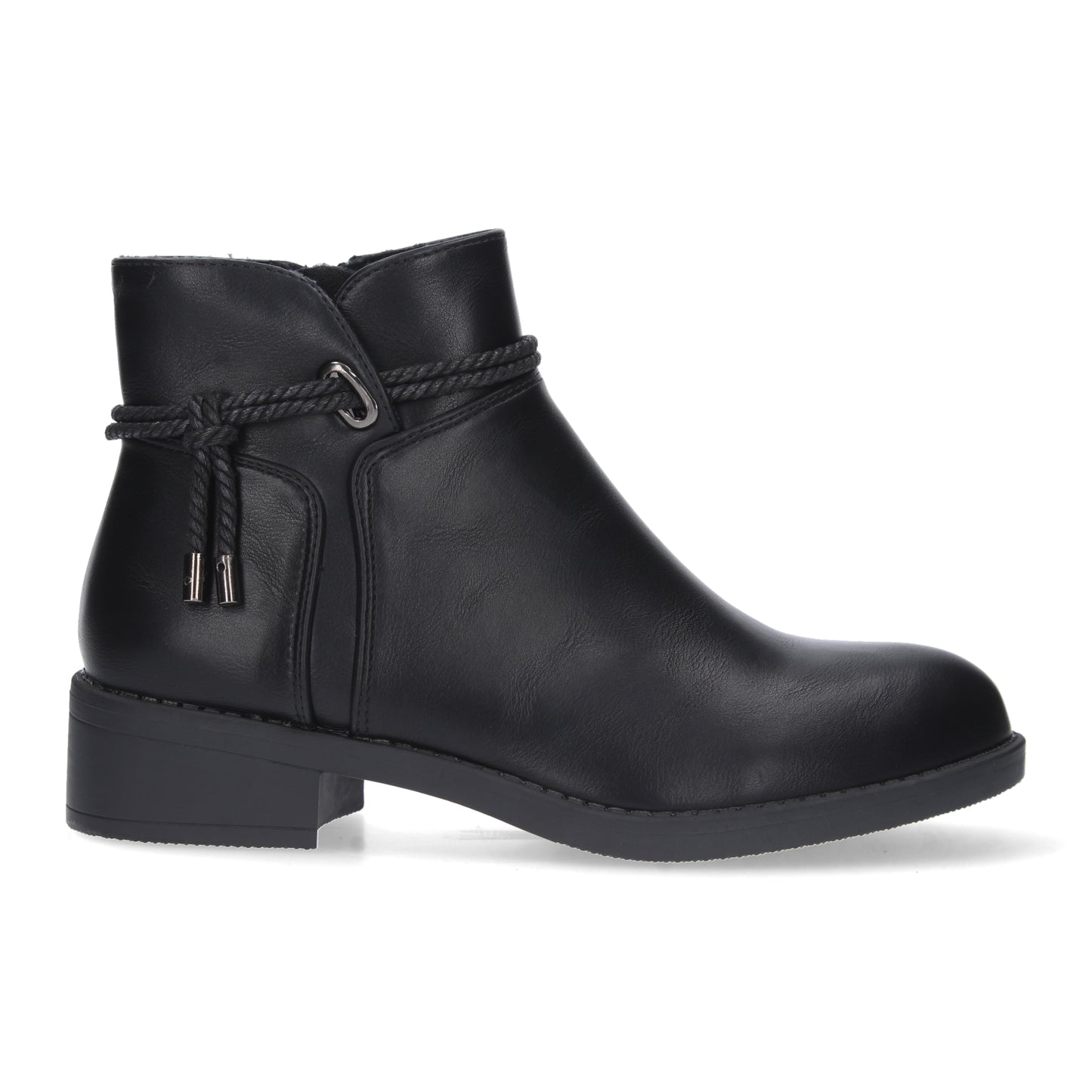 Botin de Tacon Ancho para Mujer  punta r