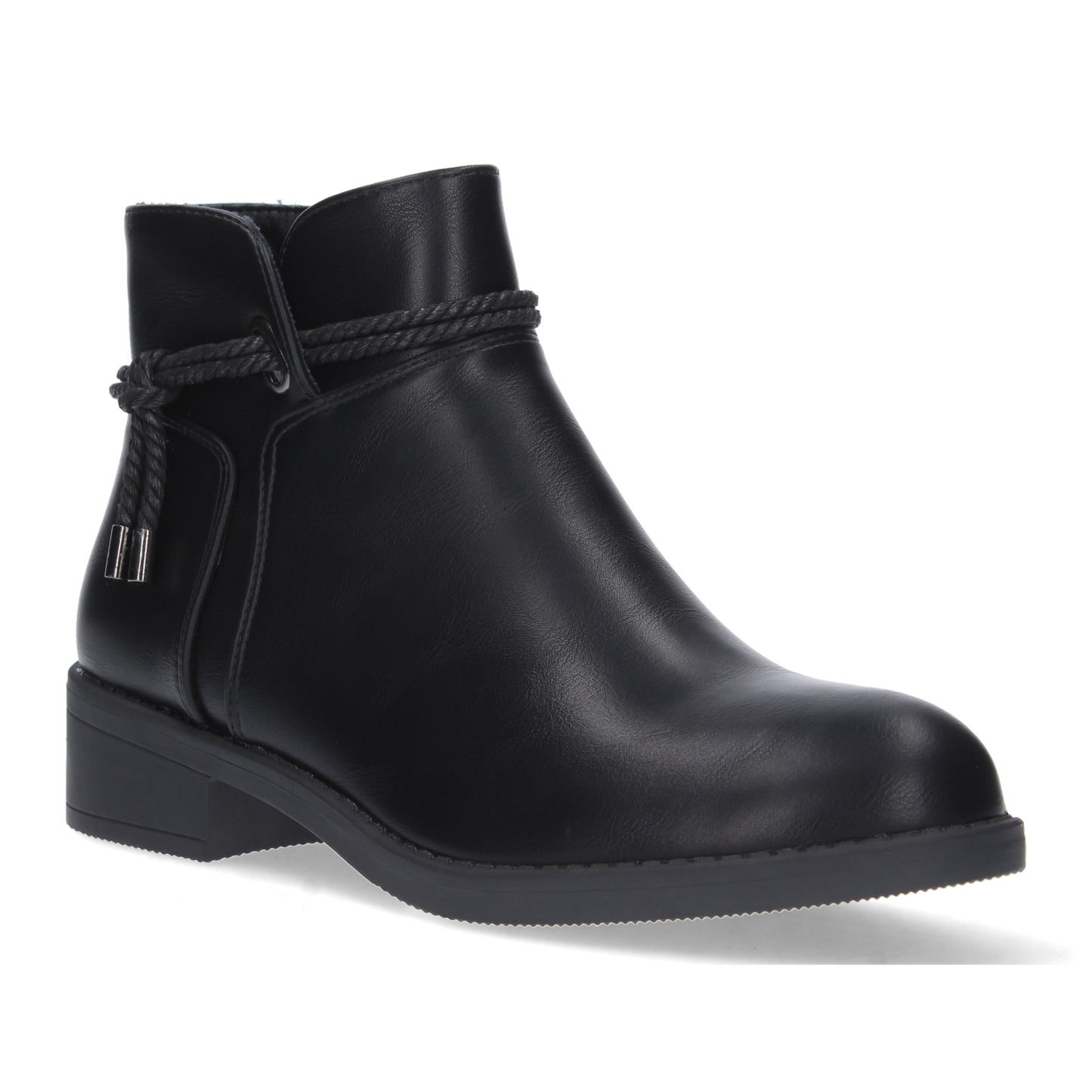 Botin de Tacon Ancho para Mujer  punta r