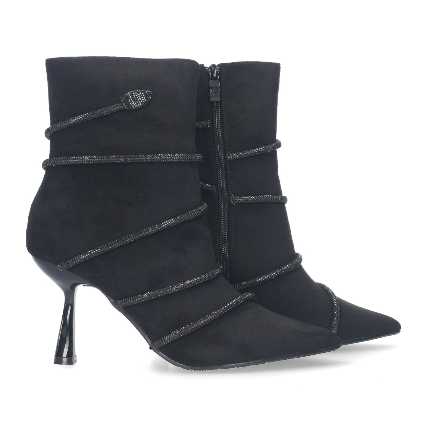 Botin de tacon para mujer  material ater